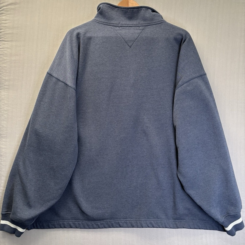 Vintage Stardust Las Vegas Casino 1/4 Zip Sweatshirt Mens 2XL Navy Red Rock - Picture 2 of 9